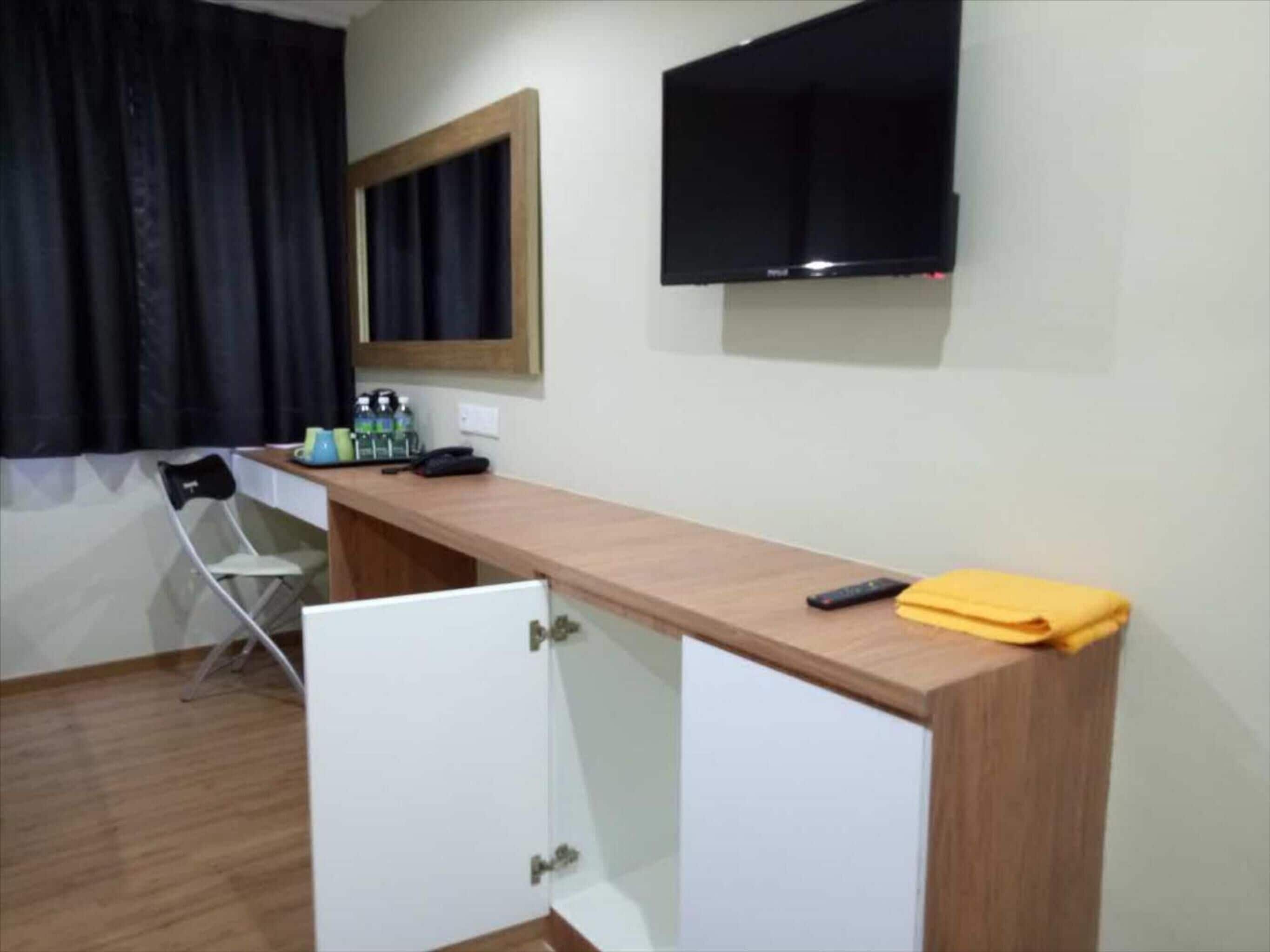 Desk, soundproofing, iron/ironing board, rollaway beds