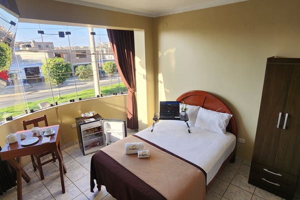 Standard Double Room | Premium bedding, iron/ironing board (on request), WiFi (free)