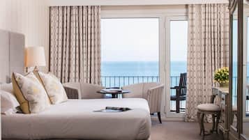 Sea View Balcony | 1 개의 침실, 저자극성 침구, 객실 내 금고, 각각 다른 스타일의 인테리어