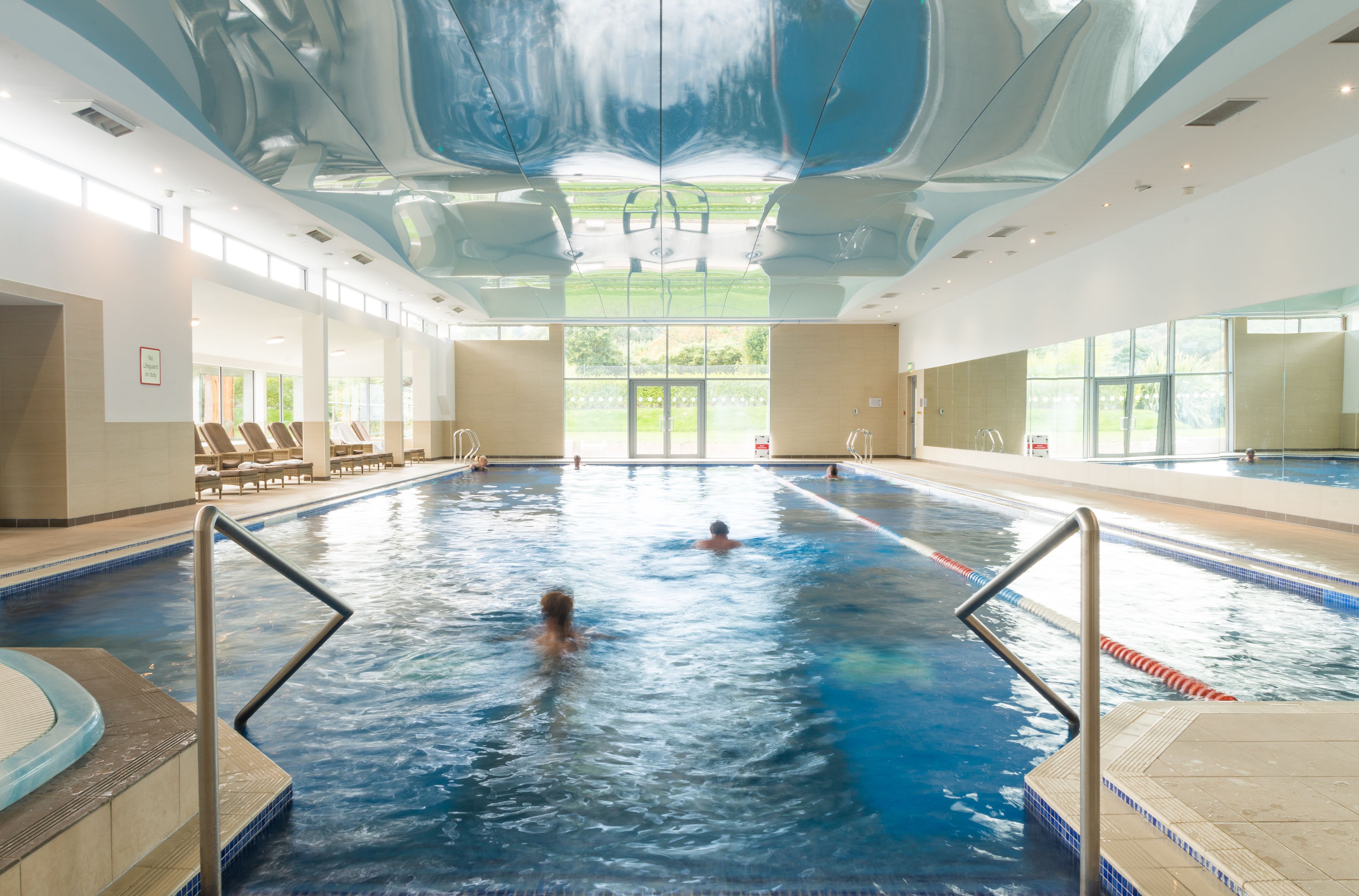 Indoor pool, 2 outdoor pools, pool umbrellas, sun loungers