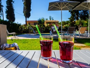 Utendørs bankettområde