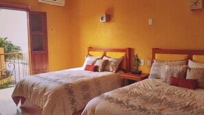 Family Single Room, 1 Bedroom, Balcony, Resort View | In-room safe, desk, free WiFi, bed sheets - Hotel Perla del Mar (Champoton)