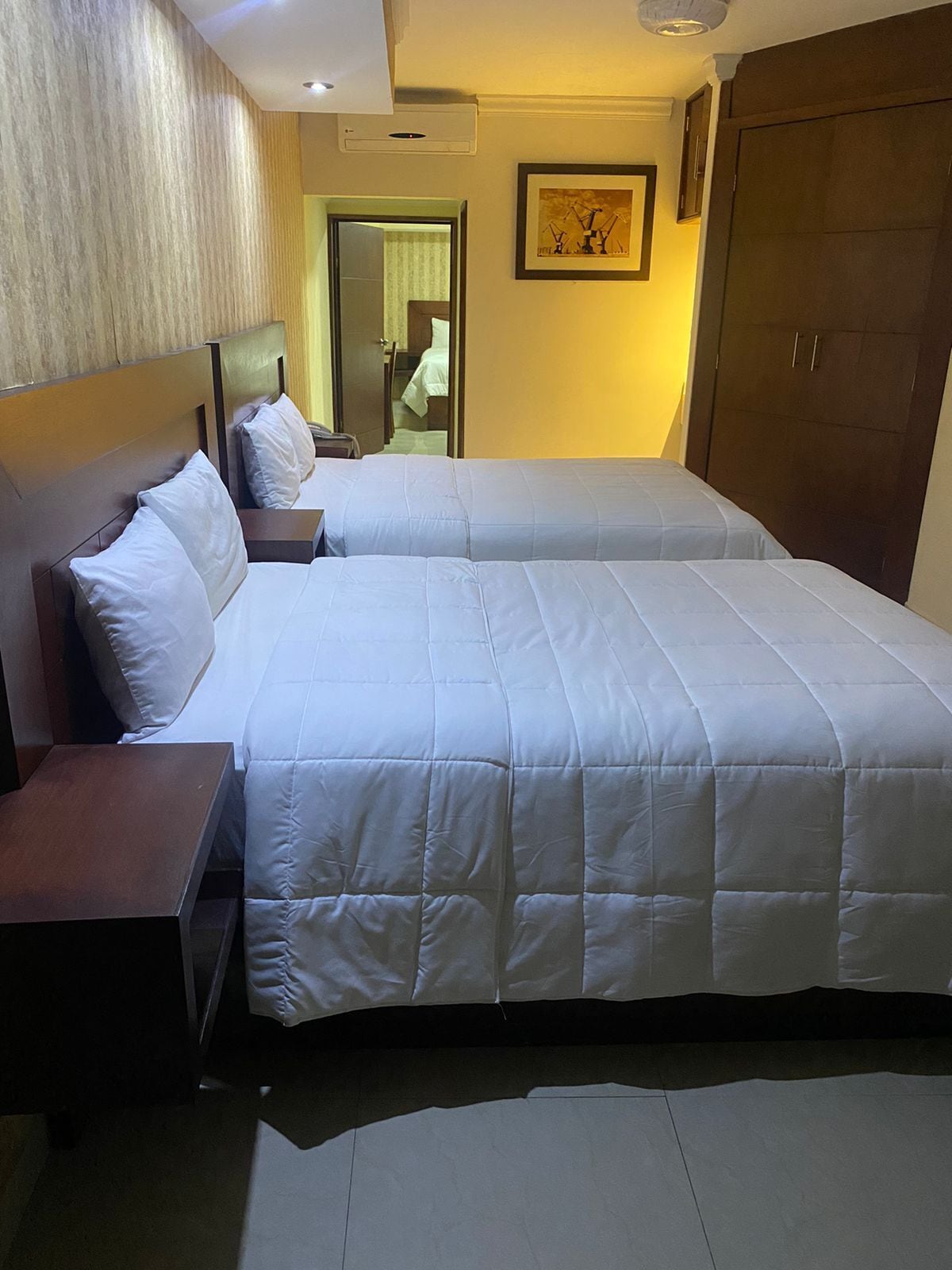 premium bedding, desk, iron/ironing board, free wifi