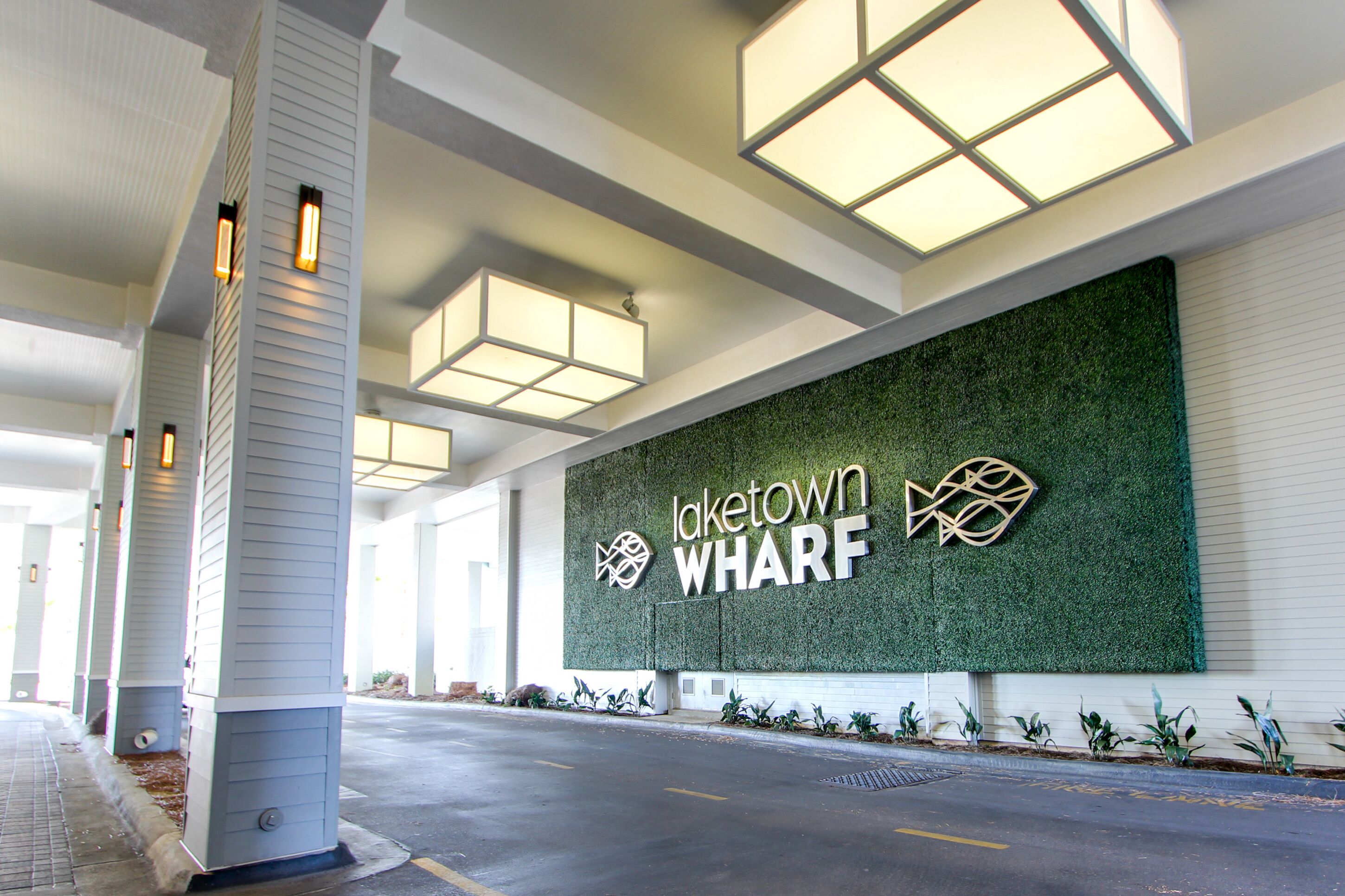 Interior entrance