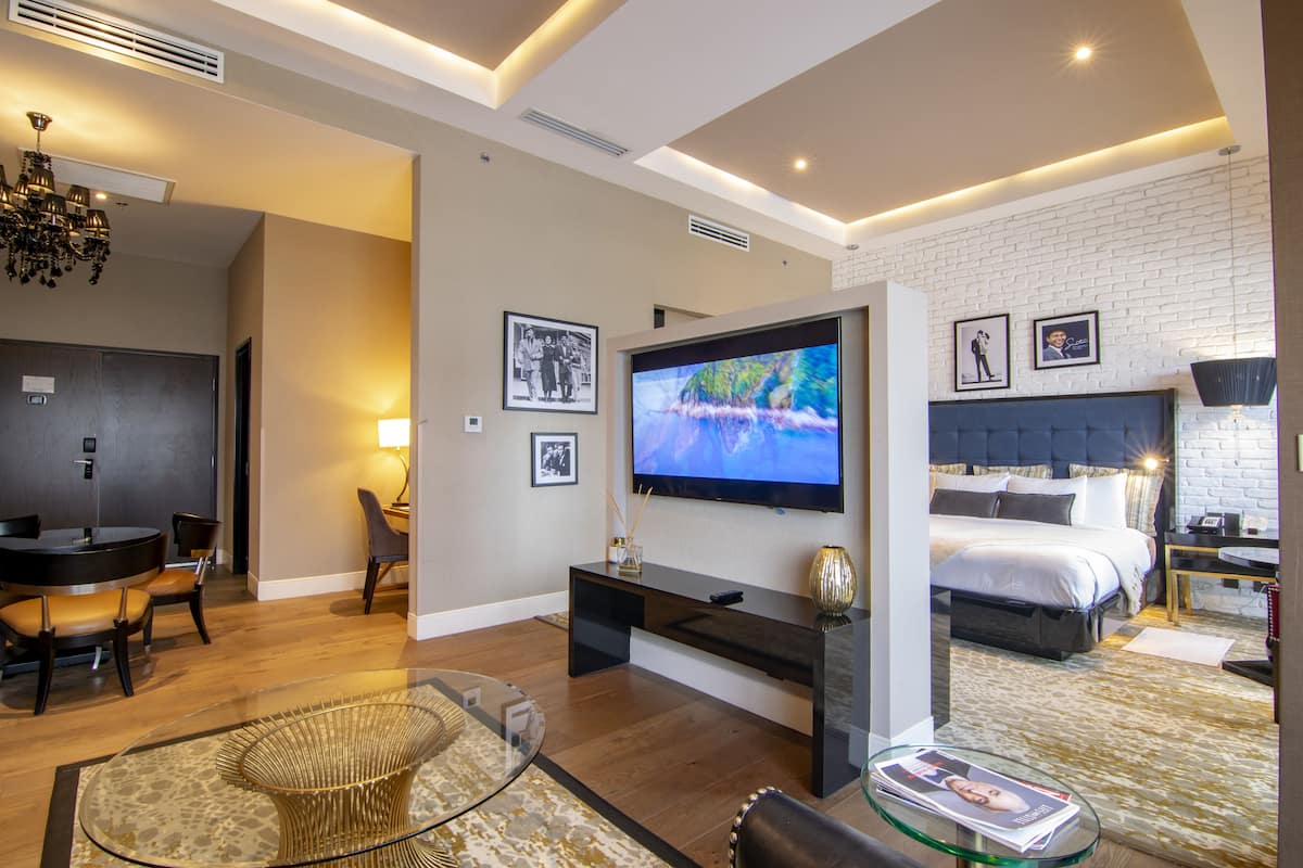 Gác Exclusive, 1 phòng ngủ, ban công, quang cảnh thành phố (EXPEDIA) | 1 phòng ngủ, bộ trải giường bằng vải cotton Ai Cập