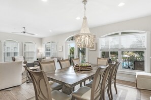 Condo, 3 Bedrooms, Pool View (B201) | In-room dining