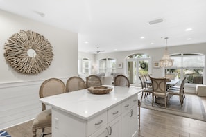 Condo, 3 Bedrooms, Pool View (B201) | Private kitchen | Fridge, microwave, oven, stovetop - Villas of Seacrest Beach on 30A by Panhandle Getaways (Panama City Beach)