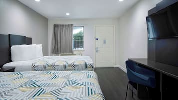 Desk, iron/ironing board