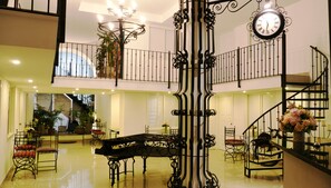 Sitteområde i lobbyen