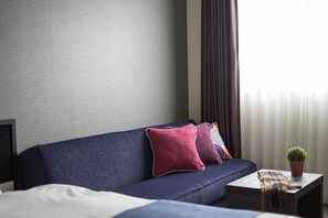 In-room safe, blackout curtains, iron/ironing board, free WiFi