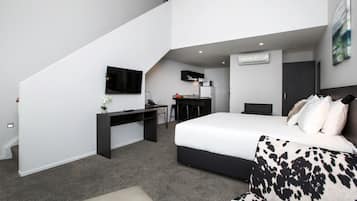 Double or Twin Room, 2 Bedrooms, Mezzanine | Premium bedding, individually decorated, individually furnished, desk