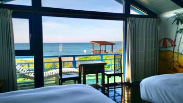 Chalet, Ocean View | Desk, blackout drapes, rollaway beds, free WiFi