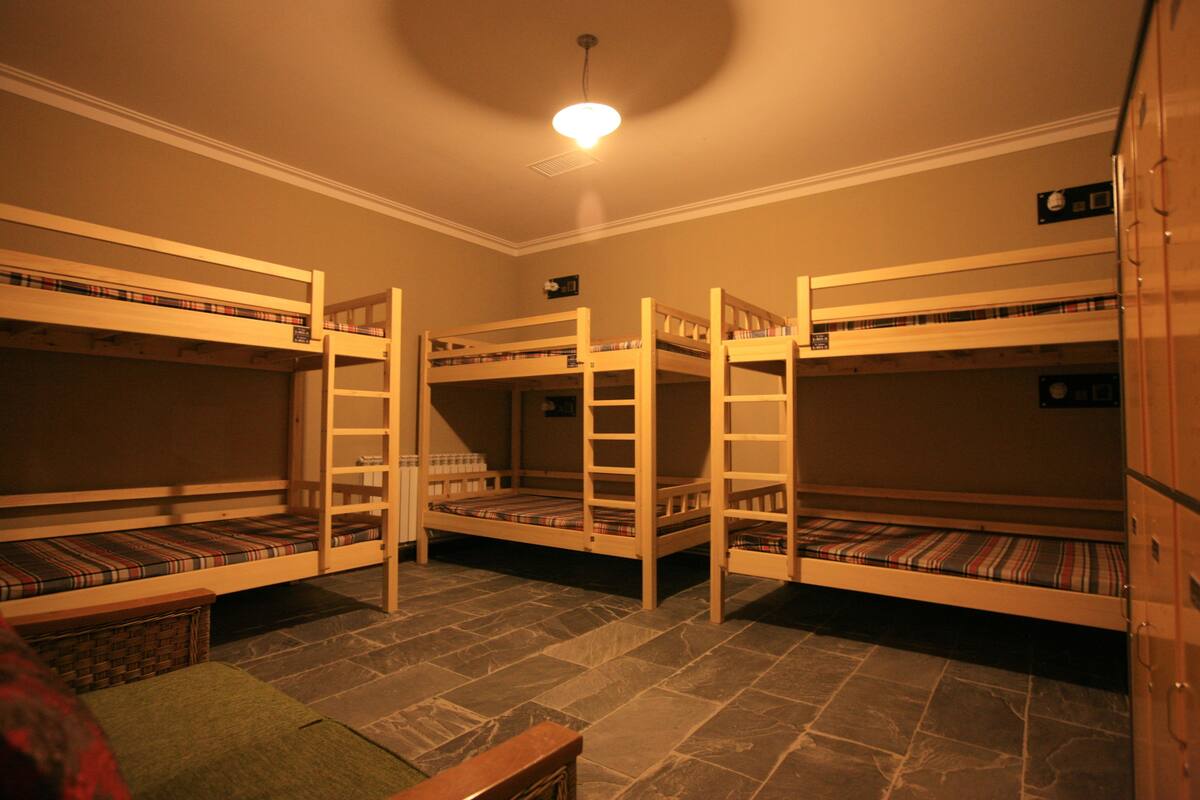 Blackout curtains, rollaway beds, free WiFi