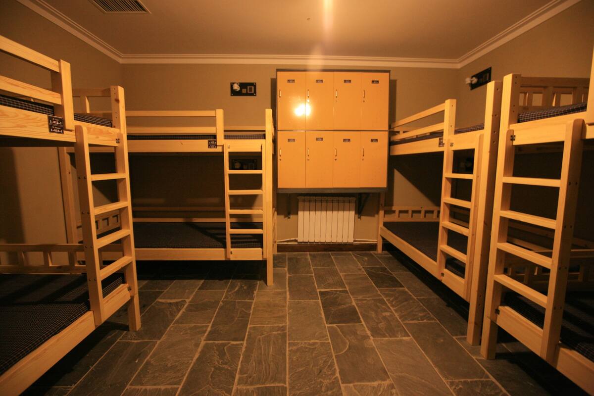 Blackout curtains, rollaway beds, free WiFi