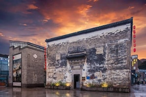 Façade de l’hébergement