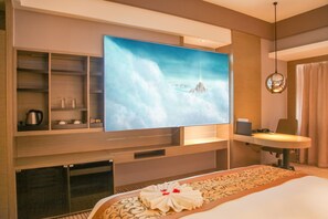 Premier Deluxe King | Minibar, in-room safe, desk, free WiFi - Rayfont Hotel Chengdu (Chengdu)
