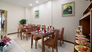 Khu vực dùng bữa sáng