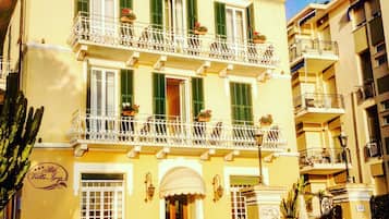 Fassade der Unterkunft