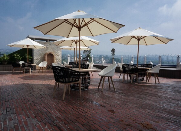 Terrace/patio - Cinnamon Hotel Boutique Syariah (Bandung)