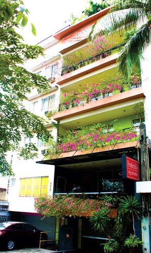 Fachada de la propiedad