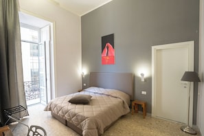 Deluxe Triple Room, City View, Annex Building (Piazza Bovio) | Frette Italian sheets, premium bedding, down comforters - Al Campanile H. Napoli Centro by ClaPa Group Dislocated Hospitality (Naples)