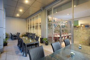 Área para banquetes al aire libre