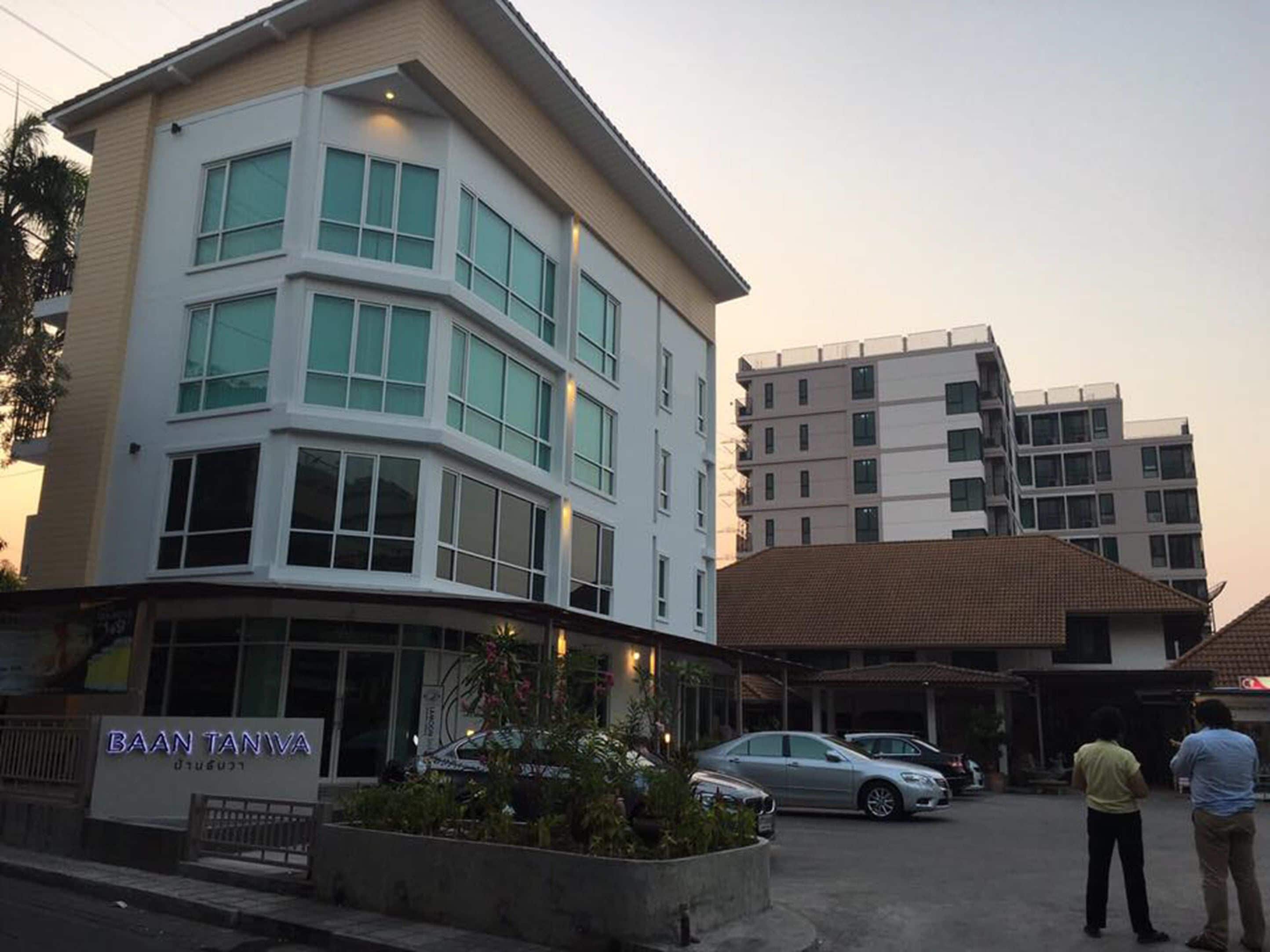 front of property – evening/night