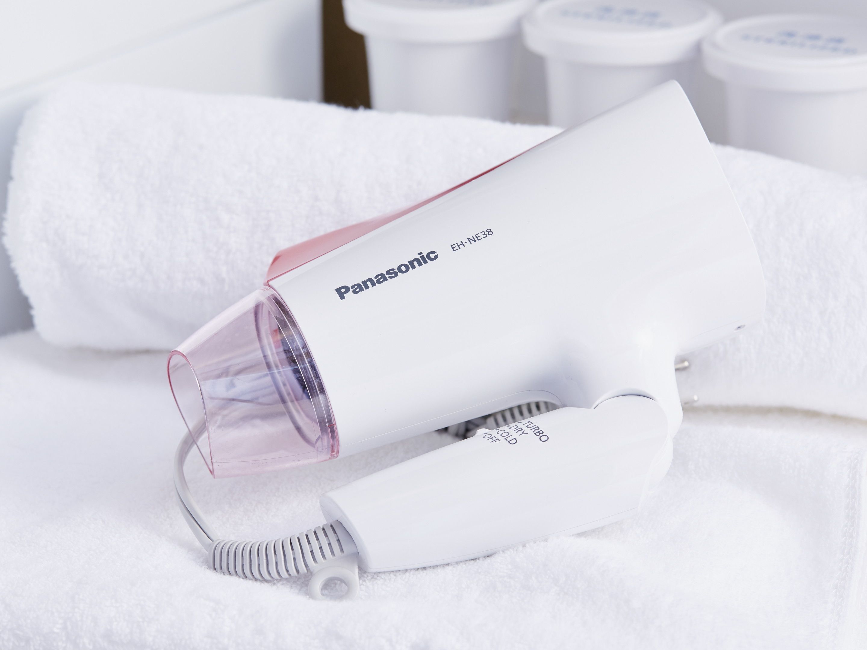 separate bathtub and shower, deep-soaking bathtub, hair dryer, slippers