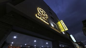 Front of property - evening/night