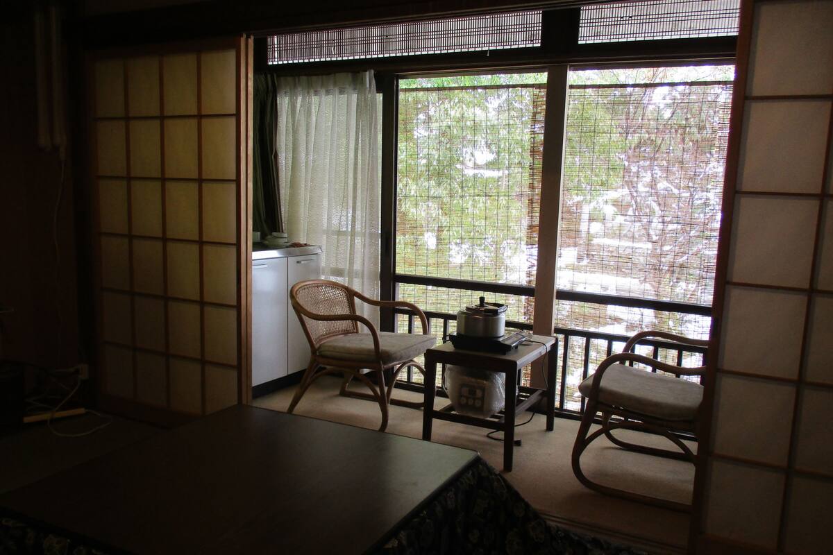 Apartamento tradicional, 2 quartos, cozinha americana (Japanese Style)