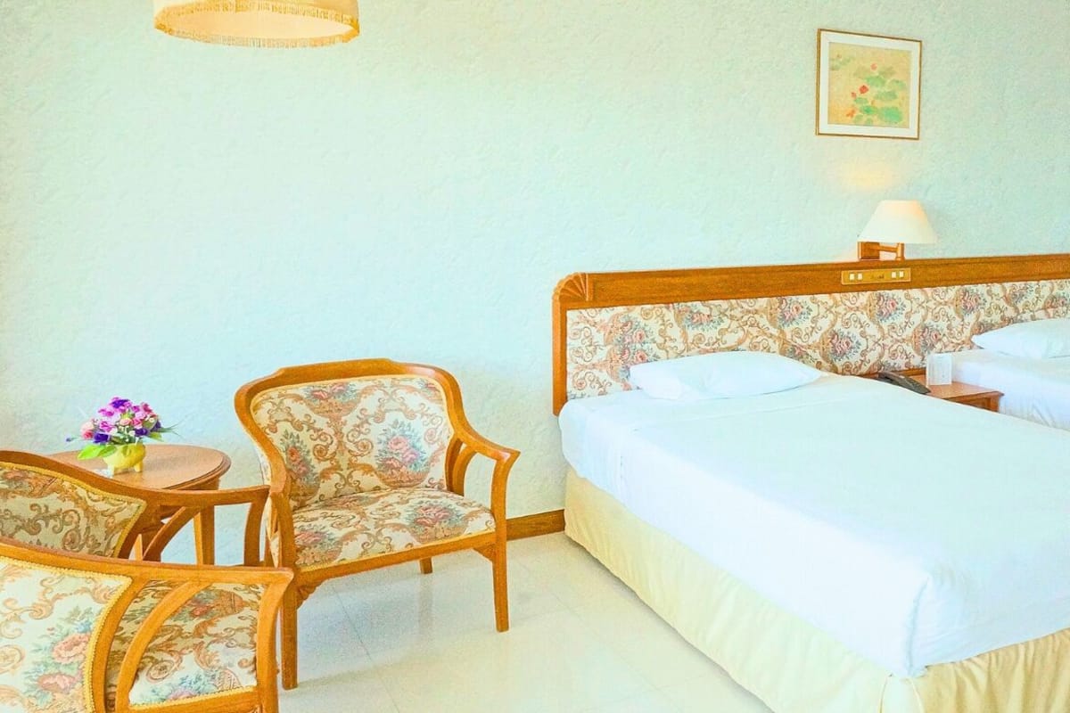 Superior Room, 1 Bedroom, Partial Sea View | 1 bedroom, minibar, in-room safe, blackout curtains