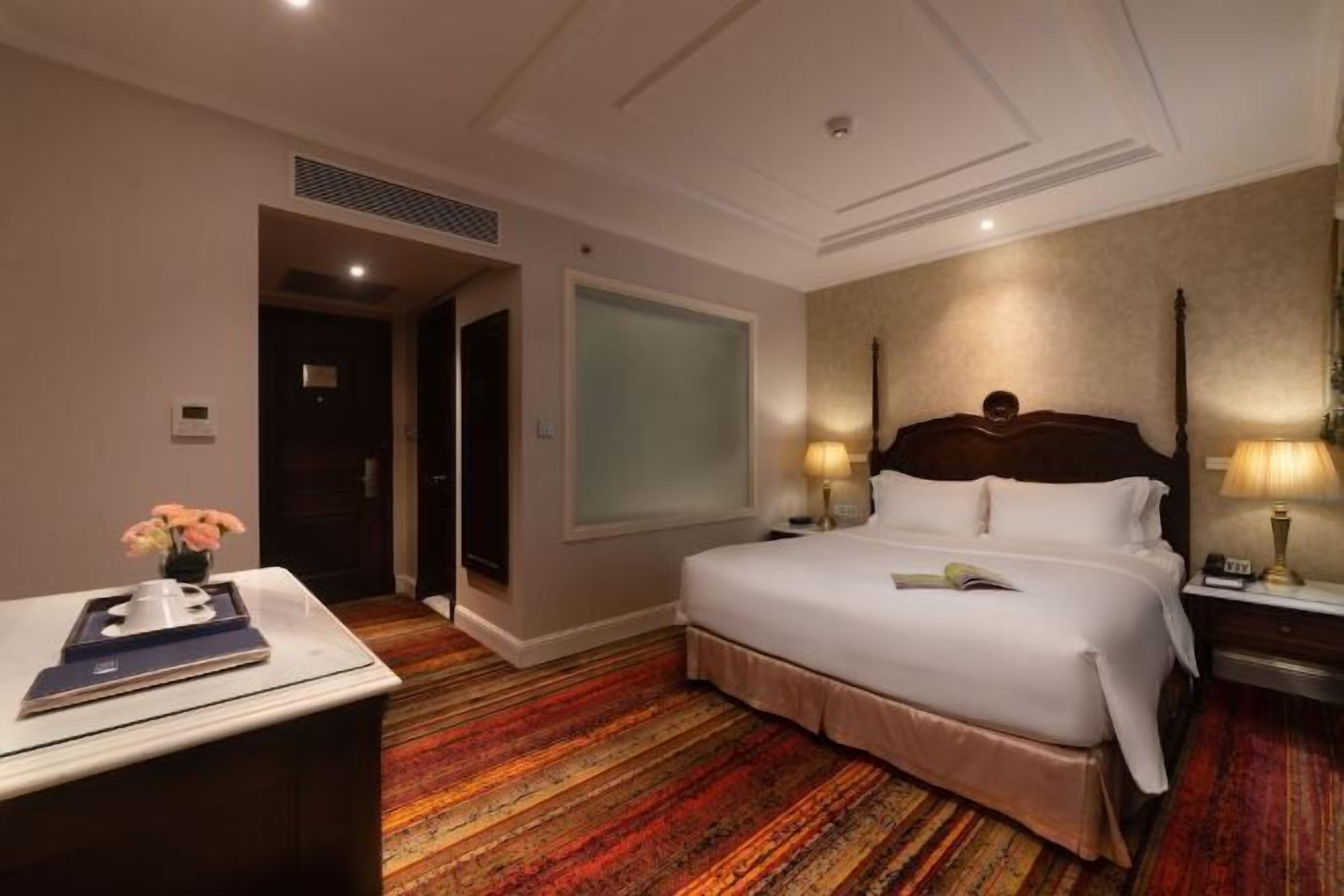 Minibar, in-room safe, desk, blackout curtains