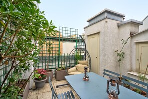 复式, 2 间卧室, 露台, 城市景观 | 露台