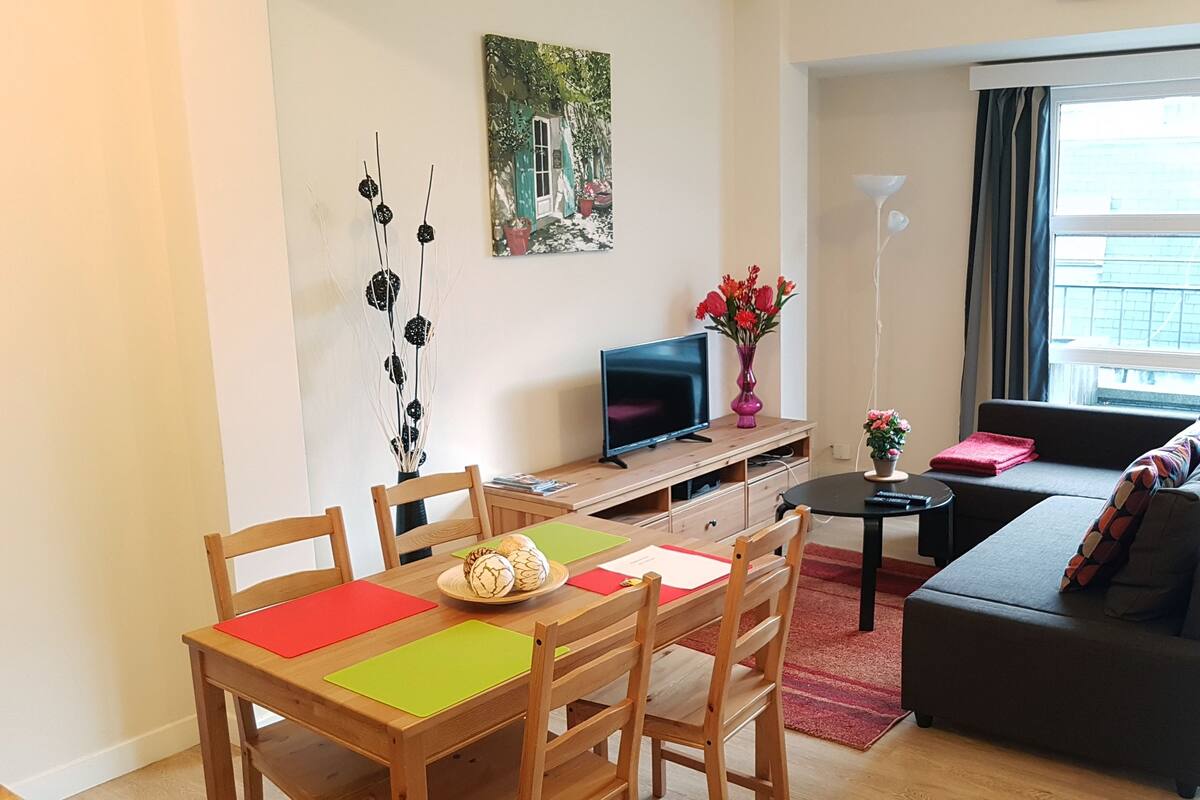 Appartamento, 2 camere da letto, terrazzo (15/17 rue des Fripiers bloc 3) | Area soggiorno | TV a schermo piatto