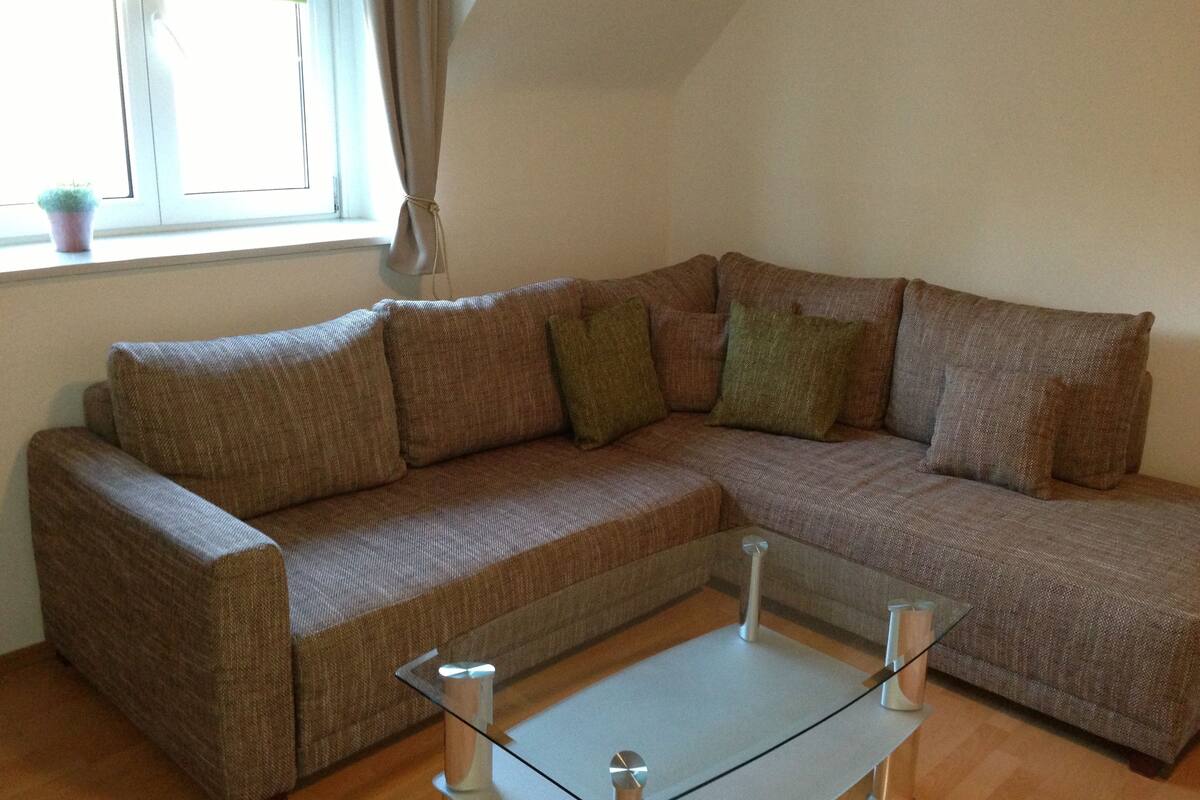 Apartment, 1 Bedroom, Garden View | Hypo-allergenic bedding, desk, blackout curtains, cots/infant beds