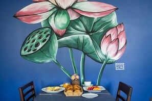 Breakfast area - Ung-D Hotel (Siem Reap)