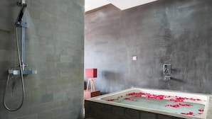 Deluxe Double Suite with Balcony - Unlimited Free Airport & Downtown Transfer | Bad