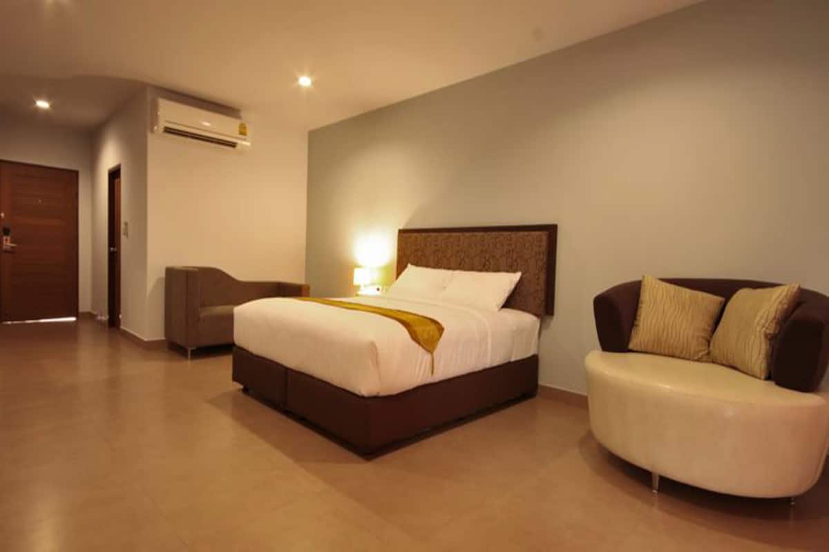 Deluxe Double Room | Ropa de cama de alta calidad, edredón y minibar