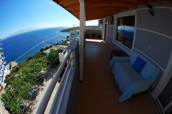 Apartment, 3 Bedrooms, Sea View | Terrace/patio