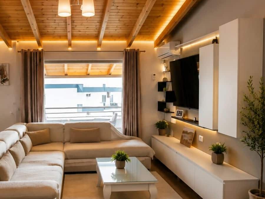 Apartamento, 3 quartos, vista para o mar | Área da propriedade