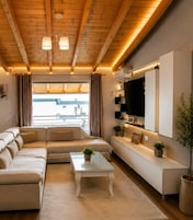 Apartamento, 3 habitaciones, vistas al mar | Jardines del alojamiento
