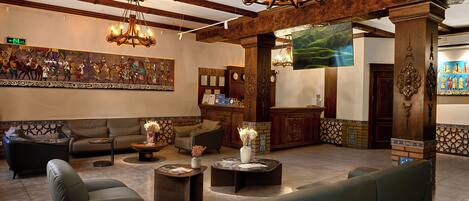 Lobby sitting area
