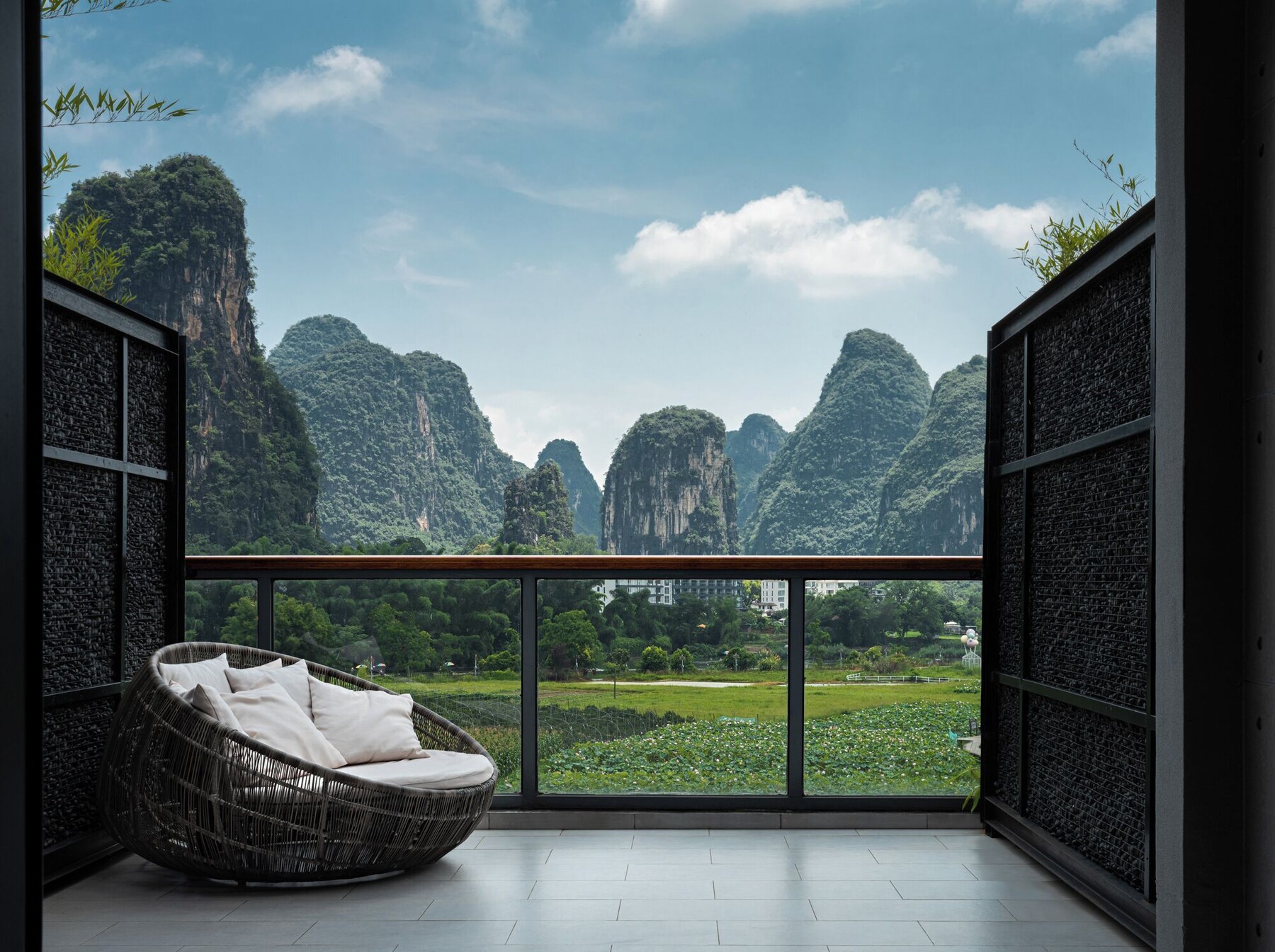 Premium Double Room With Terrace,1 Bedroom,Mountain View | View from room