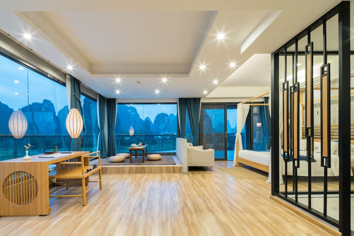 Royal-Studio, Gartenblick (Tatami)