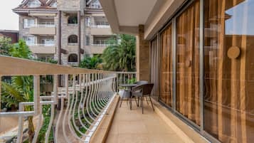 Deluxe Apartment, 2 Bedrooms | Balcony view