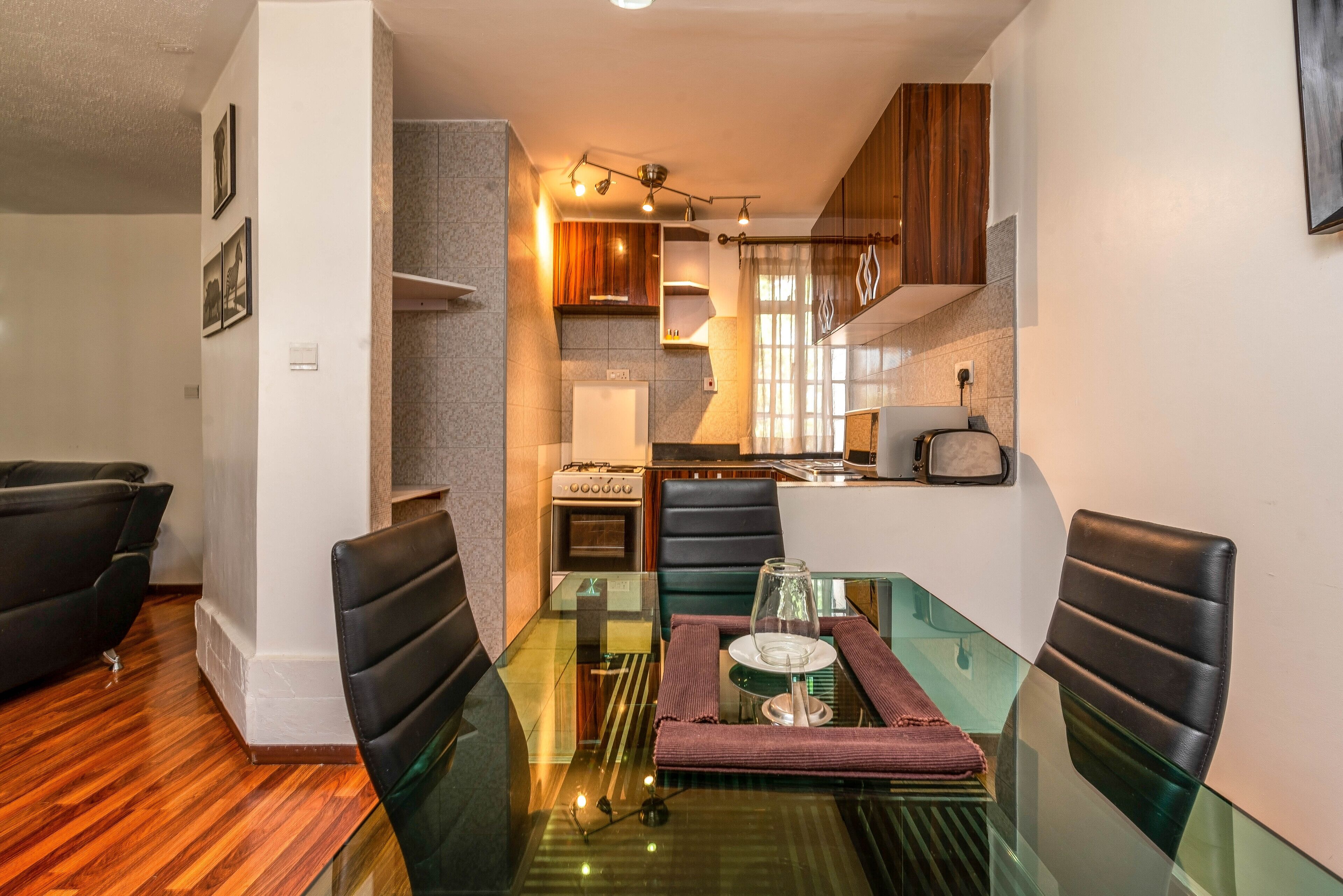 Standard-Apartment, 2 Schlafzimmer | Eigene Küche | Kühlschrank, Mikrowelle, Ofen, Herdplatte