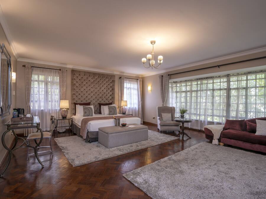 Premium bedding, down comforters, individually decorated