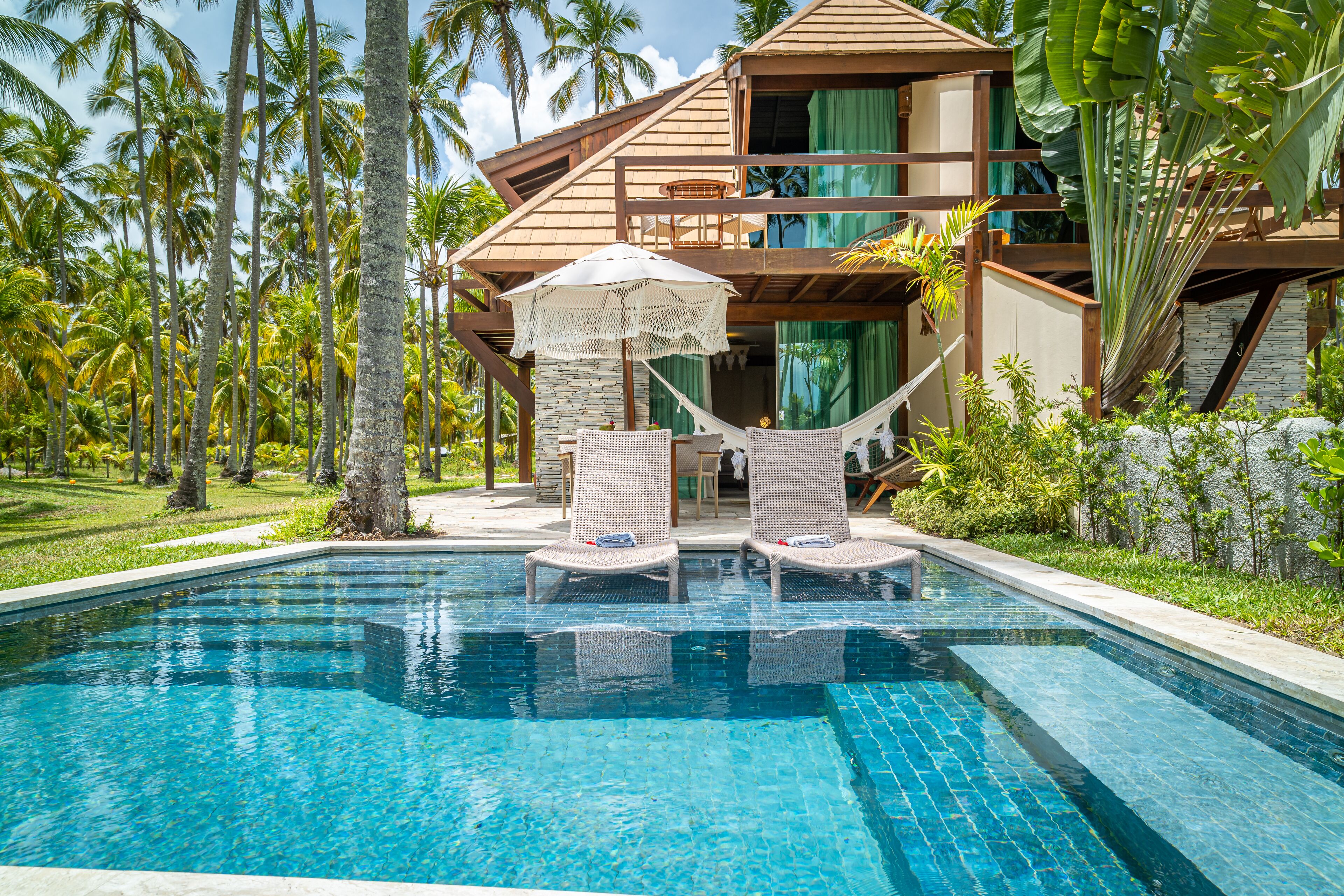 Bangalô Casal Luxo - Piscina Privada