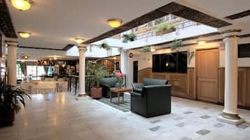 Sala de estar en el lobby