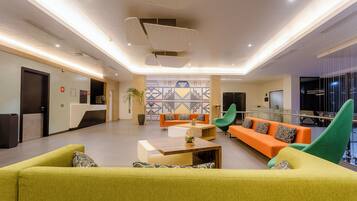 Zona de estar del vestíbulo